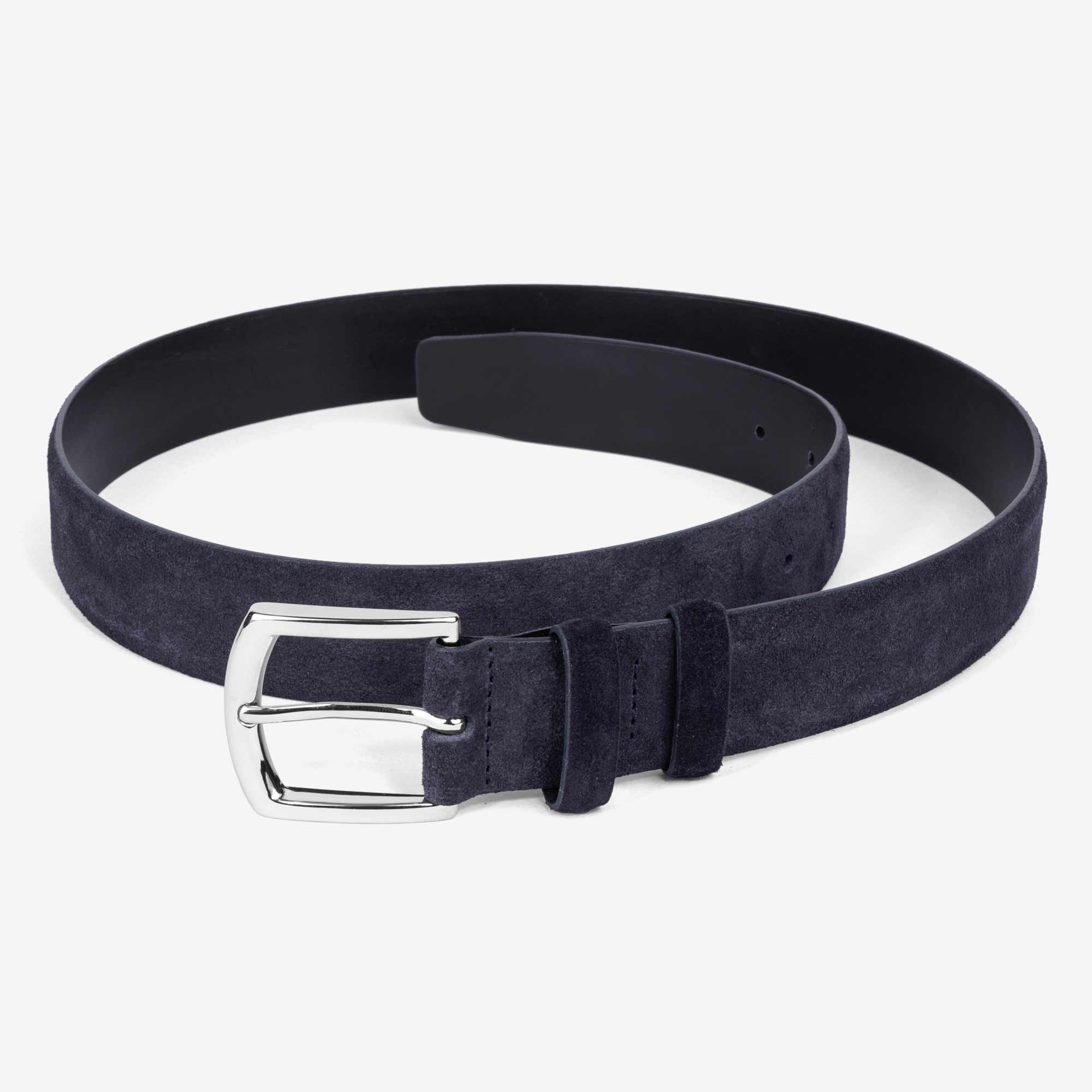 Alfredo-Classic-Suede-Belt-Blue-Men-3
