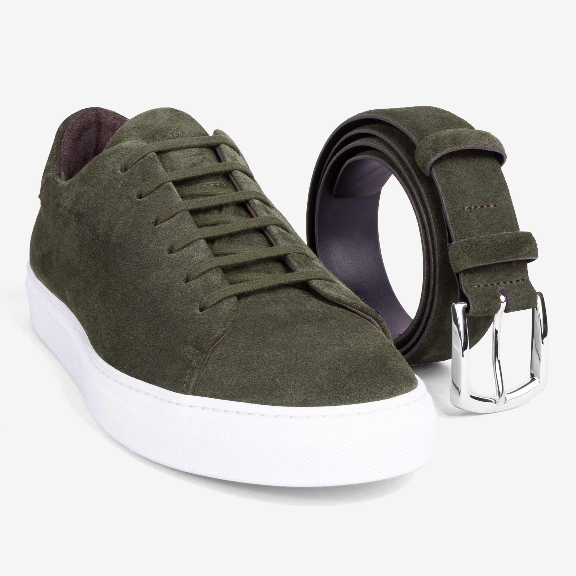 Giuseppe-Suede-Sneaker-Green-Men-16