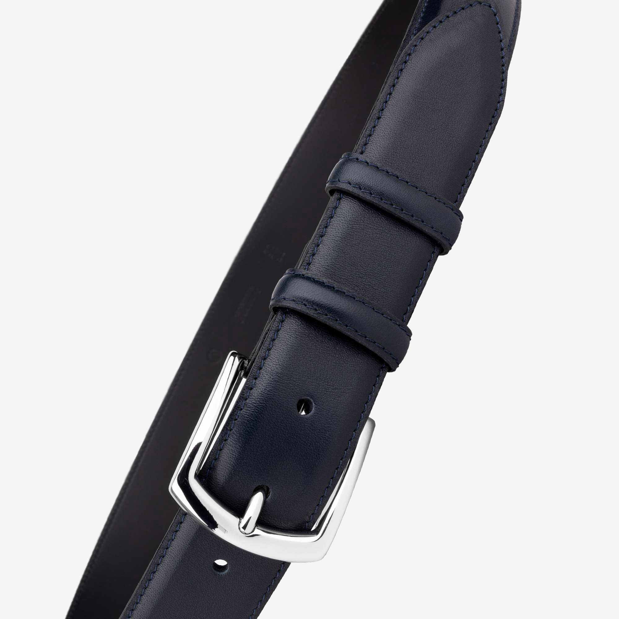 Sandro-Classic-Leather-Belt-Dark-Blue-Men-4