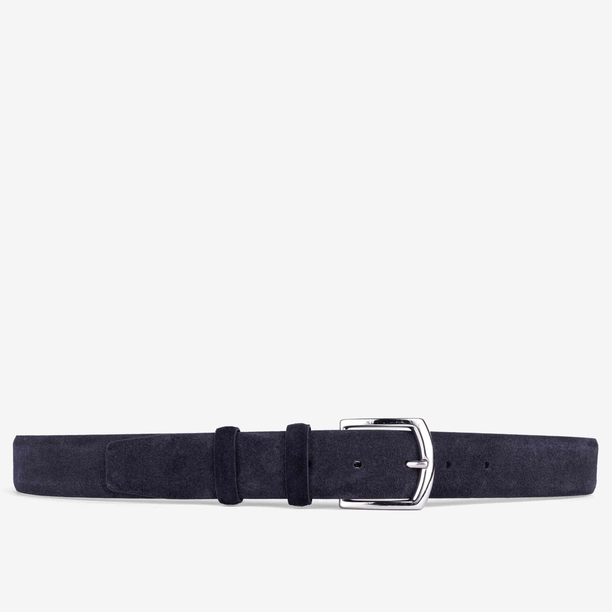 Alfredo-Classic-Suede-Belt-Blue-Men-2