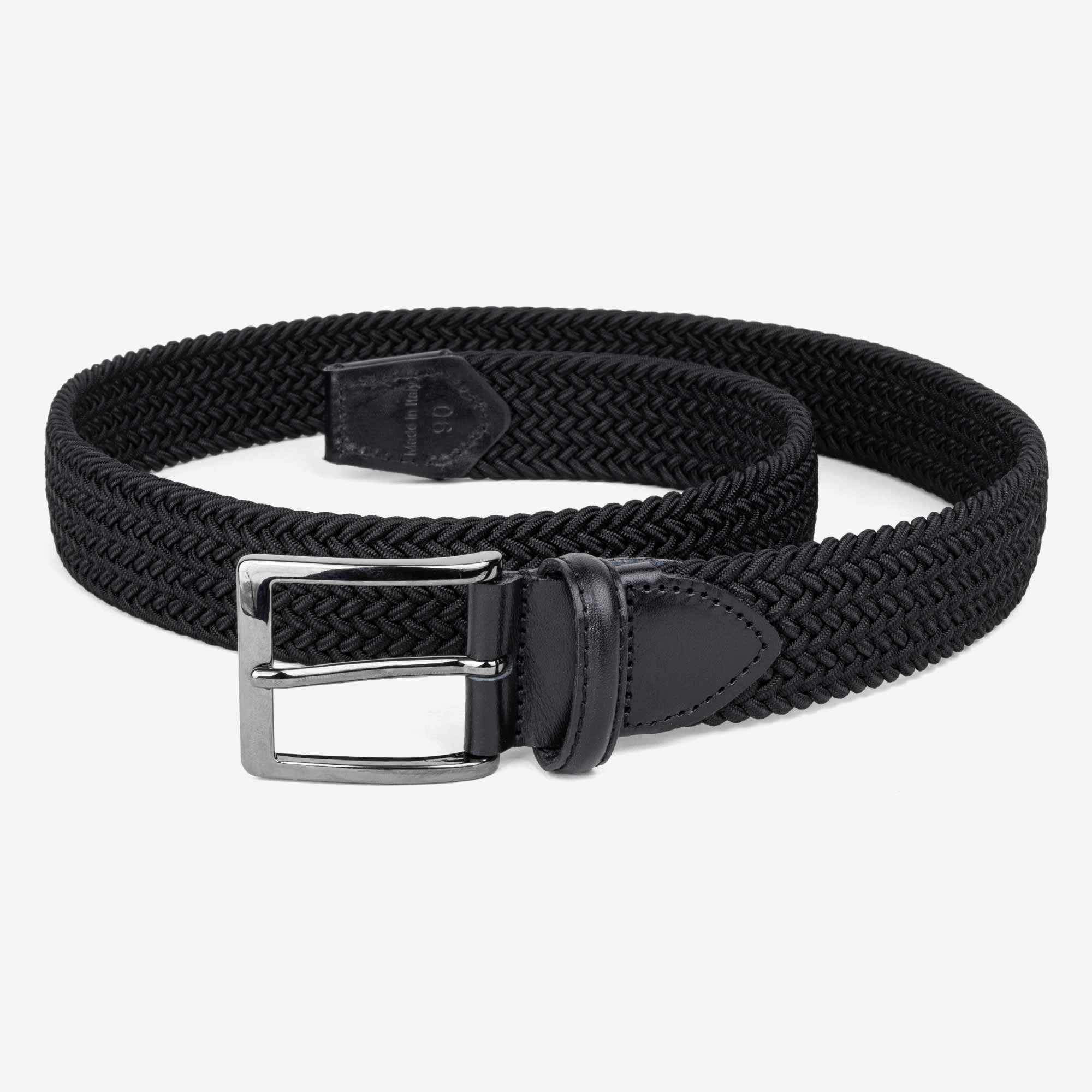 Bruno-Braided-Rayon-Belt-Black-Men-9