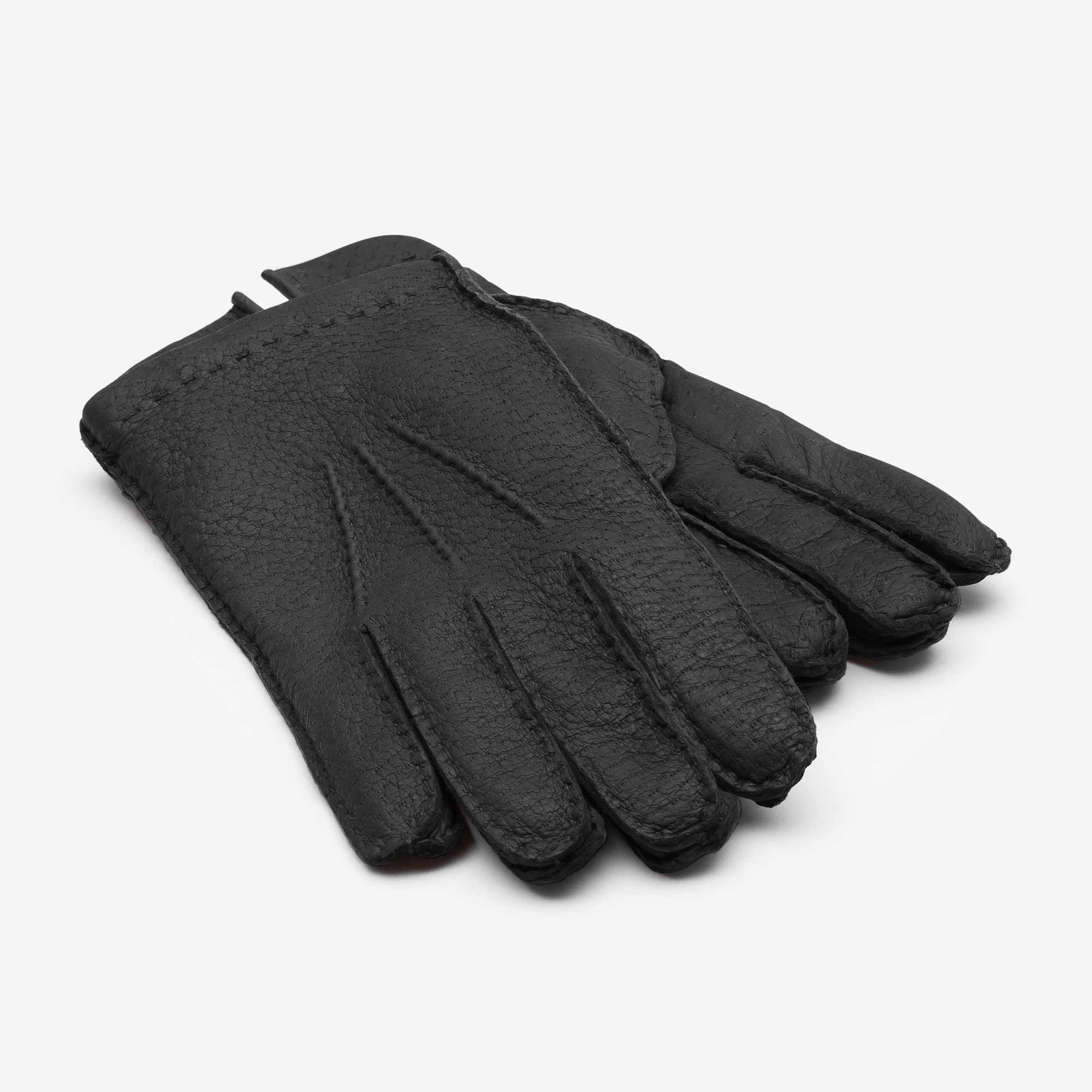 Ciro-Peccary-Leather-Gloves-Black-Men-7