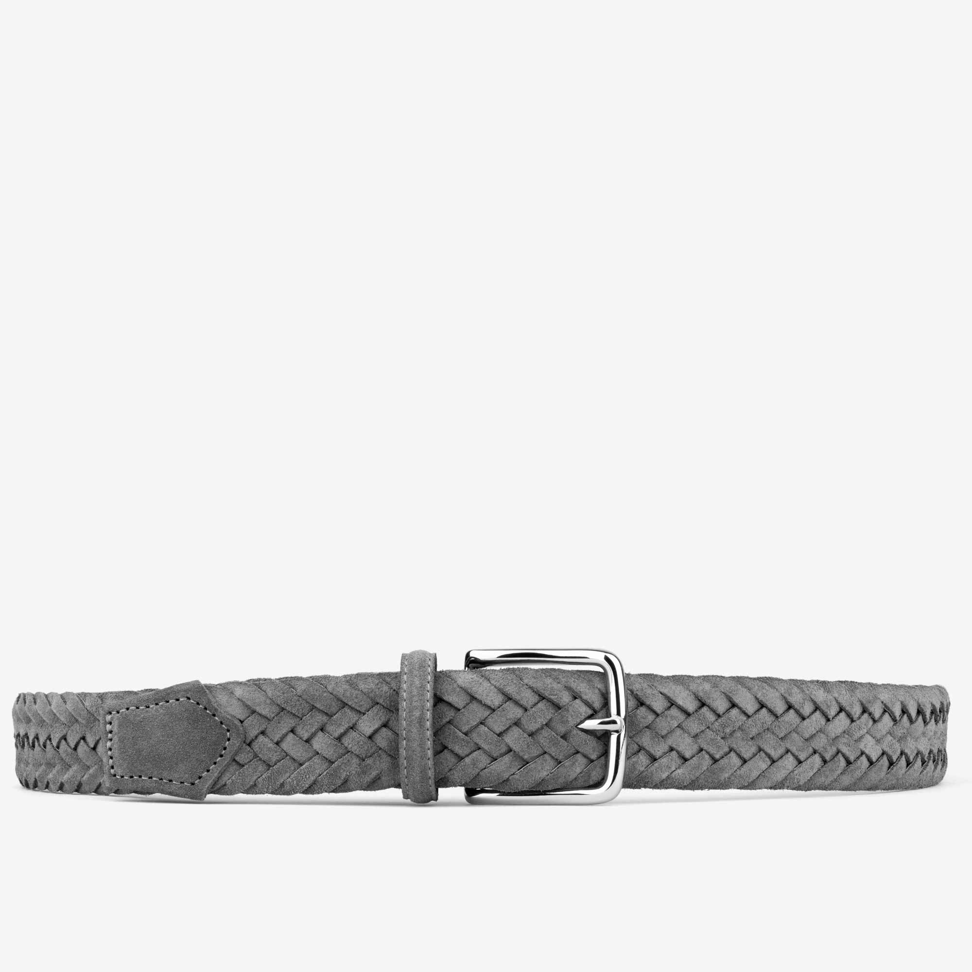 Francesco-Braided-Suede-Belt-Grey-Men-14