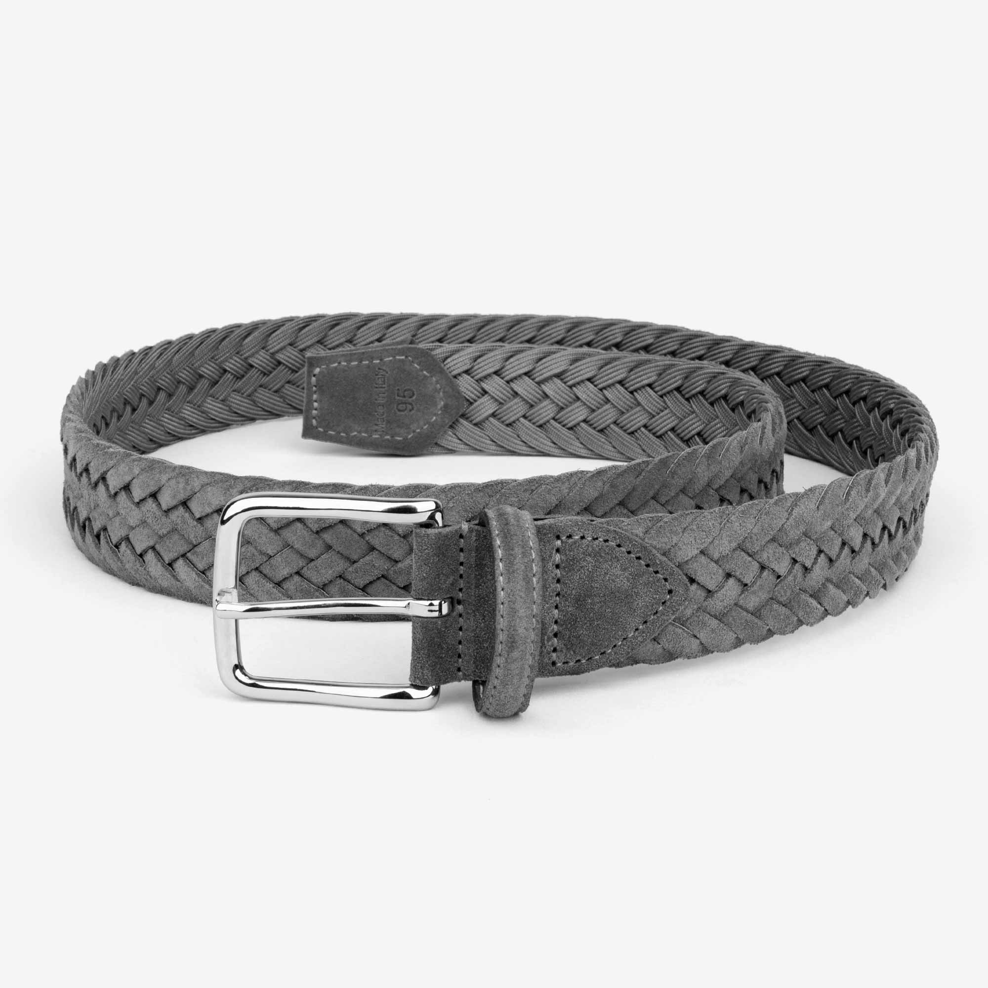 Francesco-Braided-Suede-Belt-Grey-Men-15