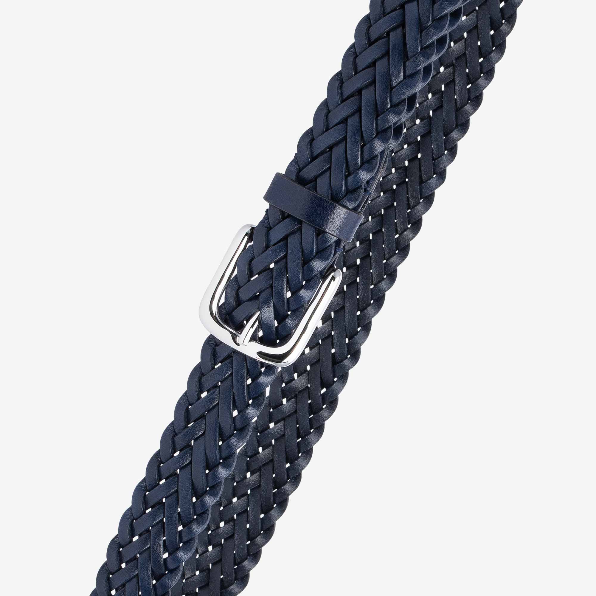 Gianfranco-Braided-Leather-Belt-Blue-Men-7