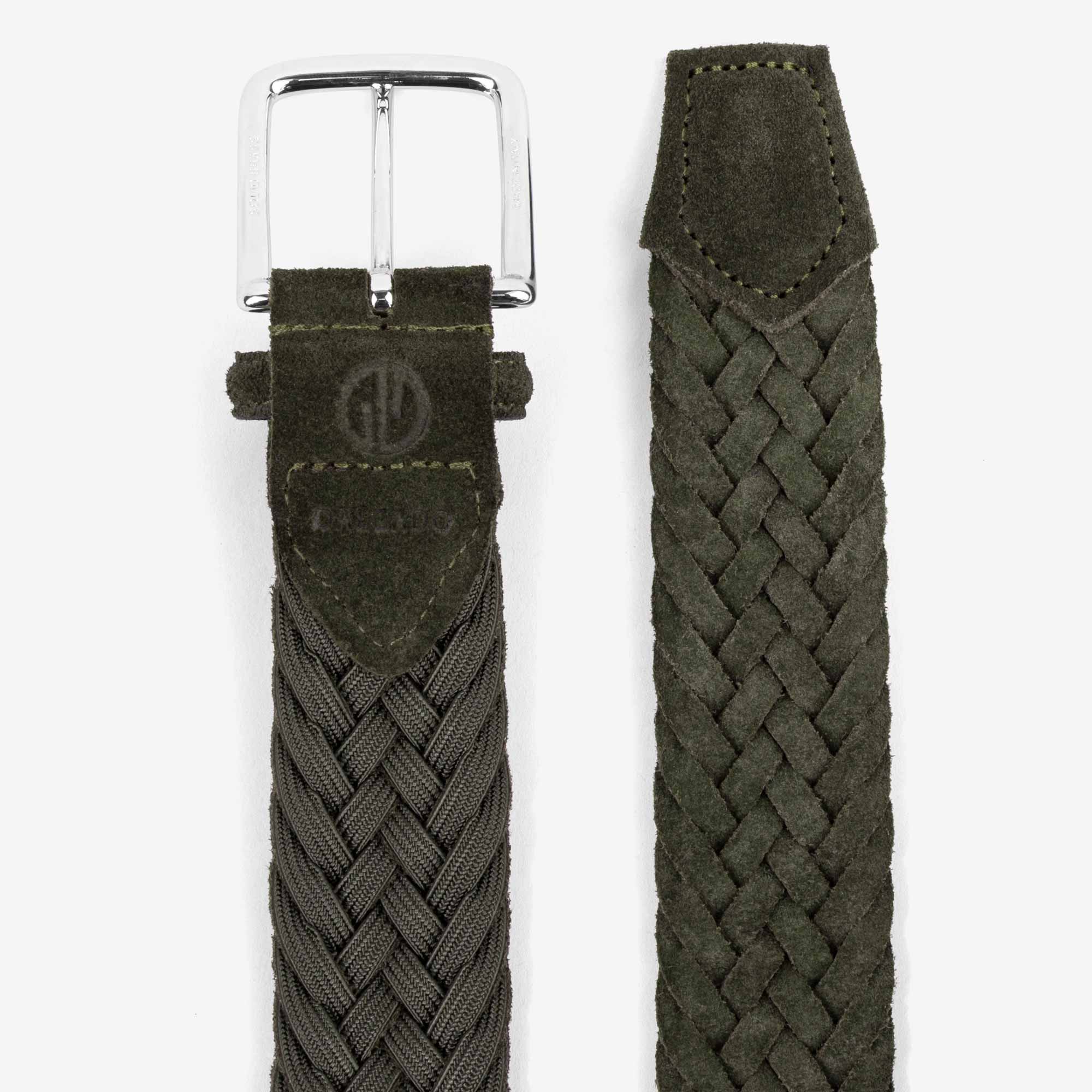 Giuseppe-Braided-Suede-Belt-Green-Men-11