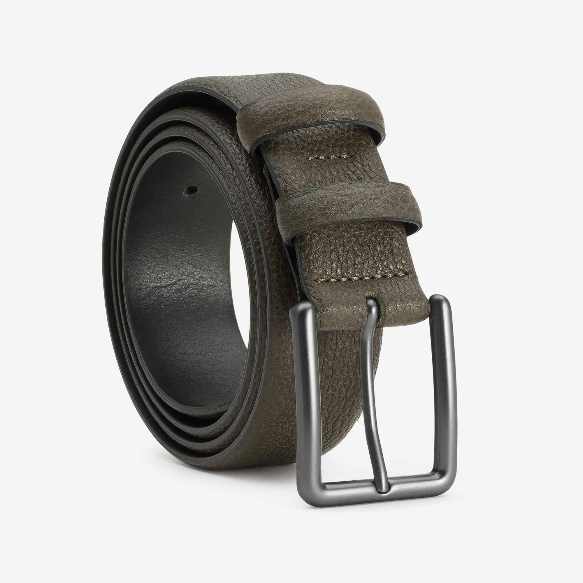 Santiago-Classic-Leather-Belt-Green-Men-5