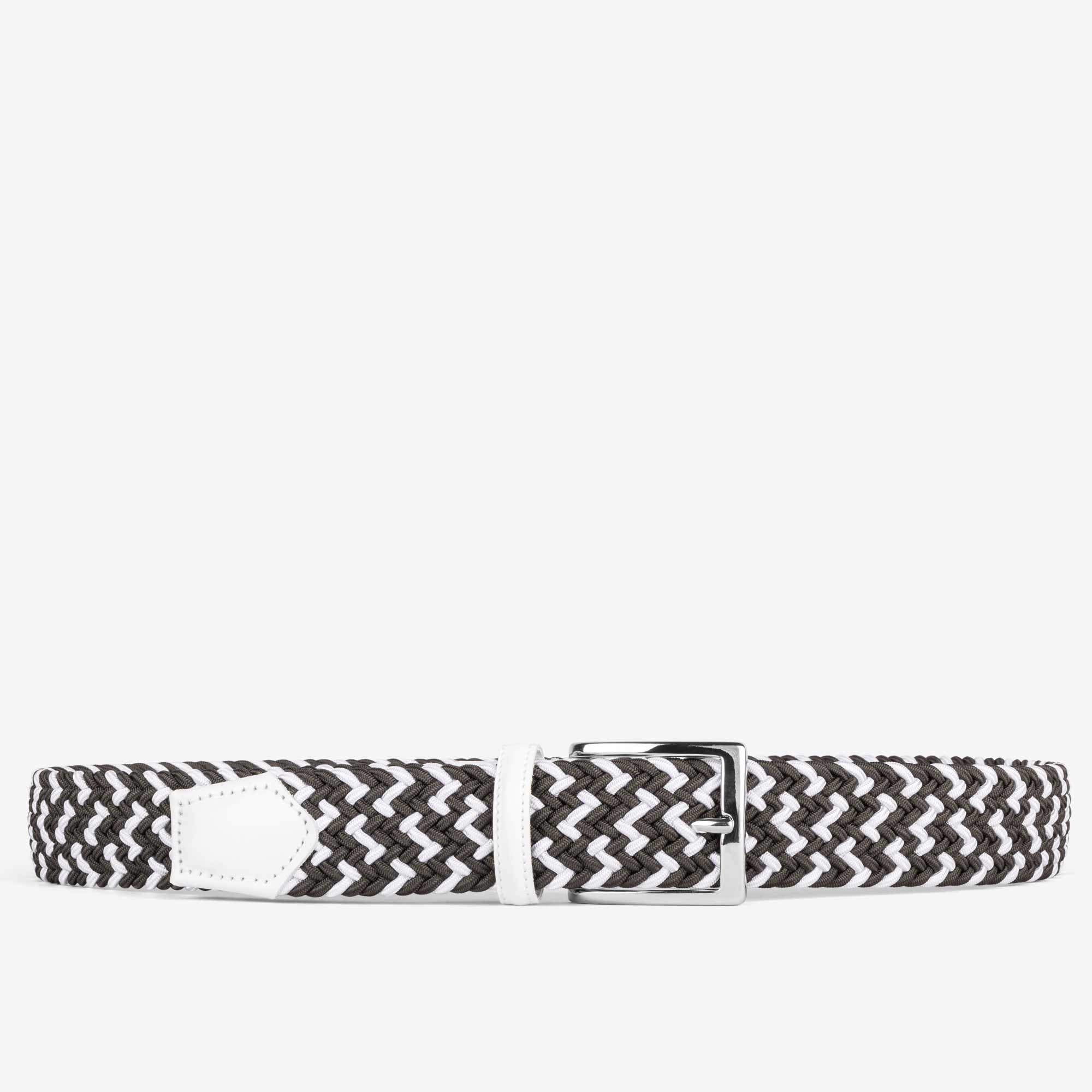 Sebastiano-Braided-Rayon-Belt-Green-White-Men-7
