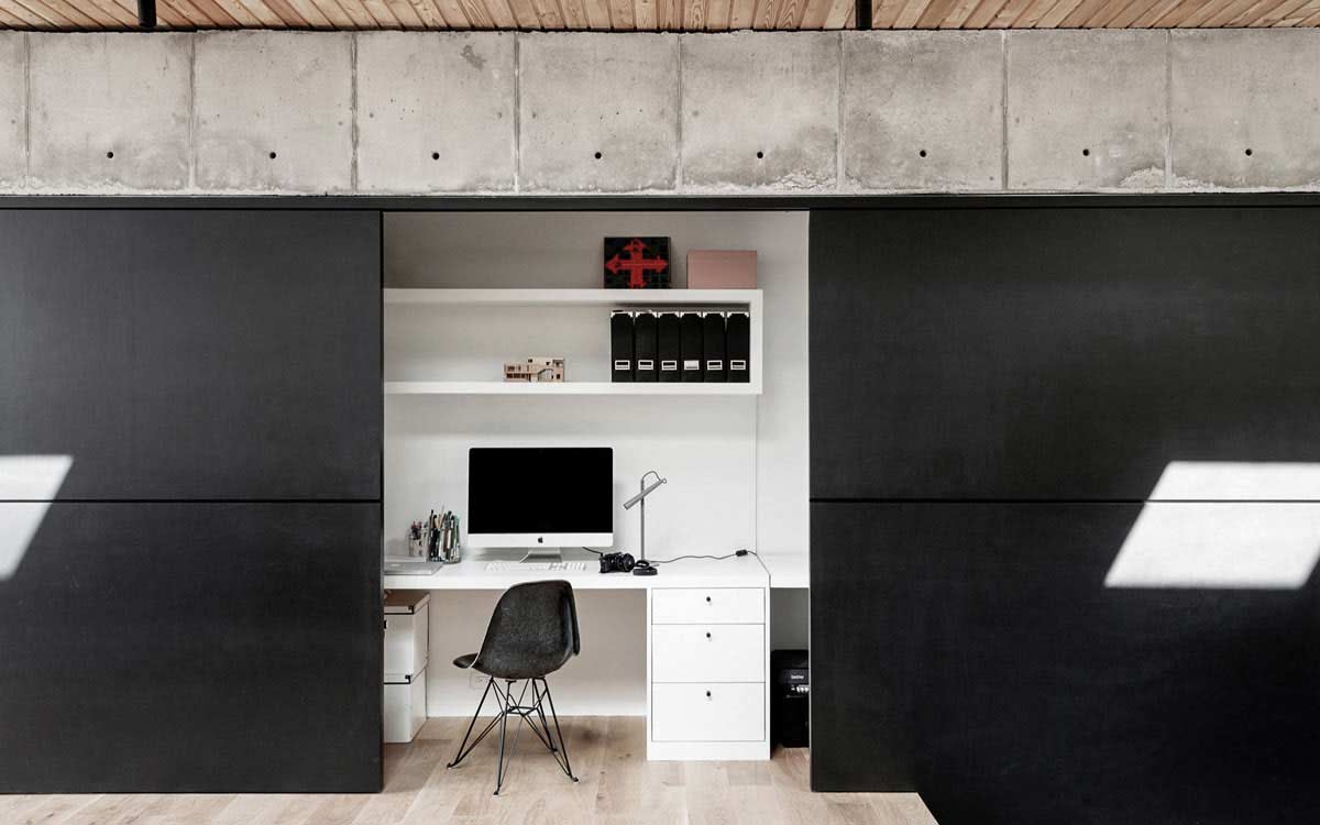 Minimalist Concrete Box House