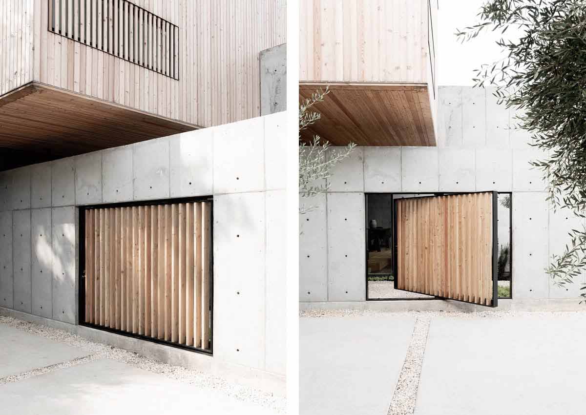 Minimalist Concrete Box House