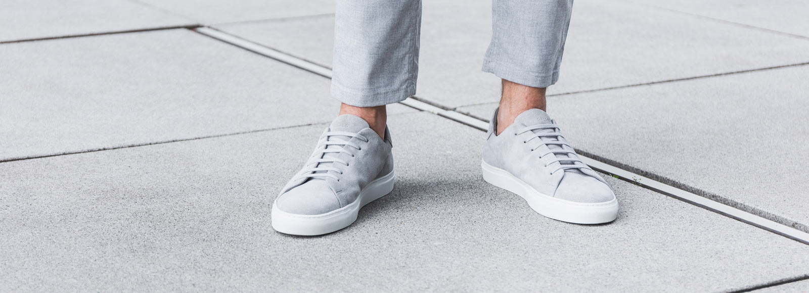 Introducing our Minimalist Grey Norberto Sneakers