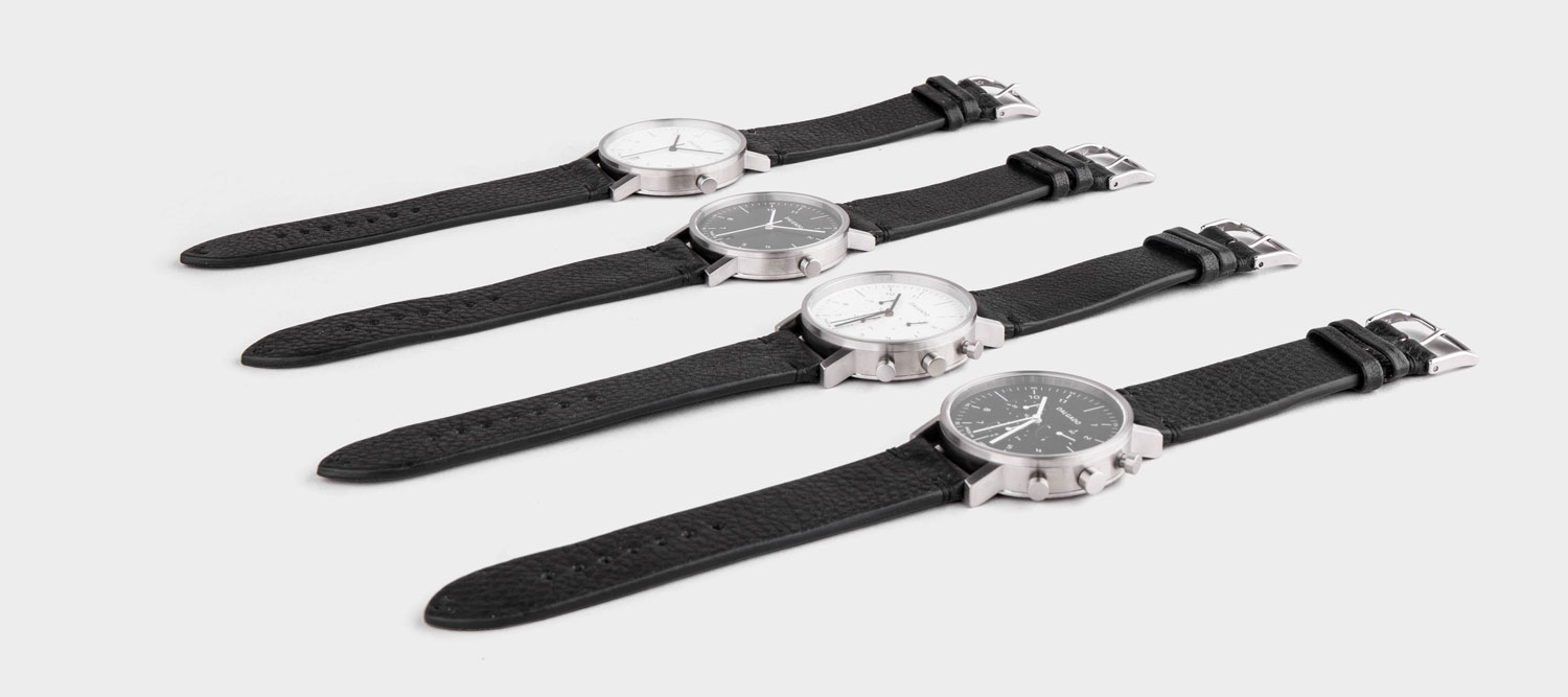 Watches with watch straps