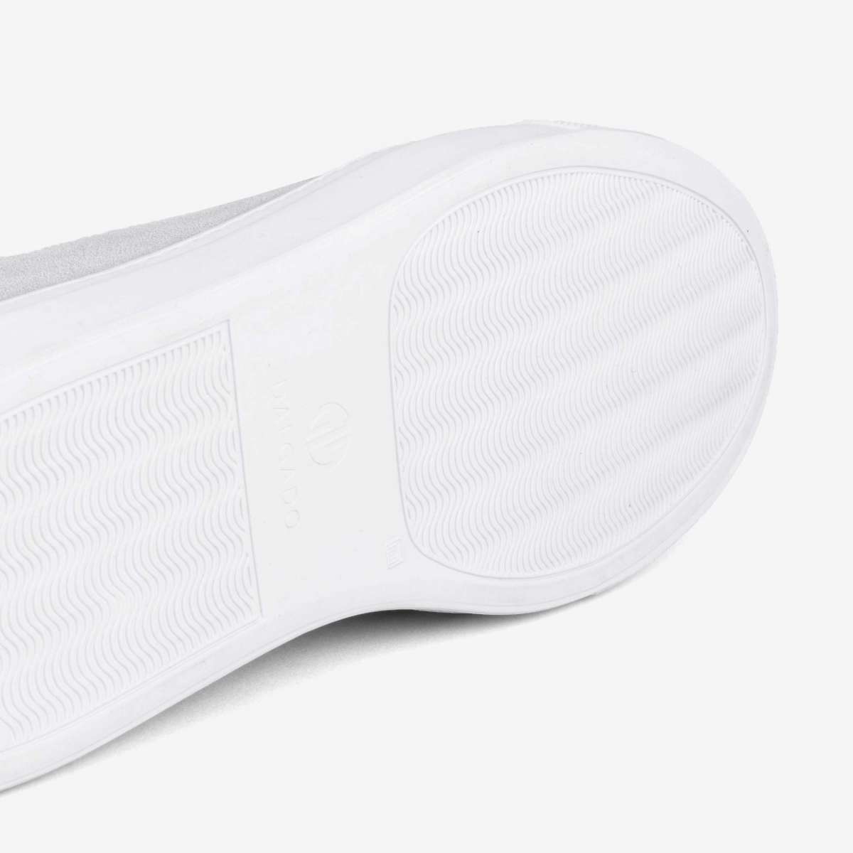 Men's Low-Top Suede Sneakers Grey - Norberto | Dalgado