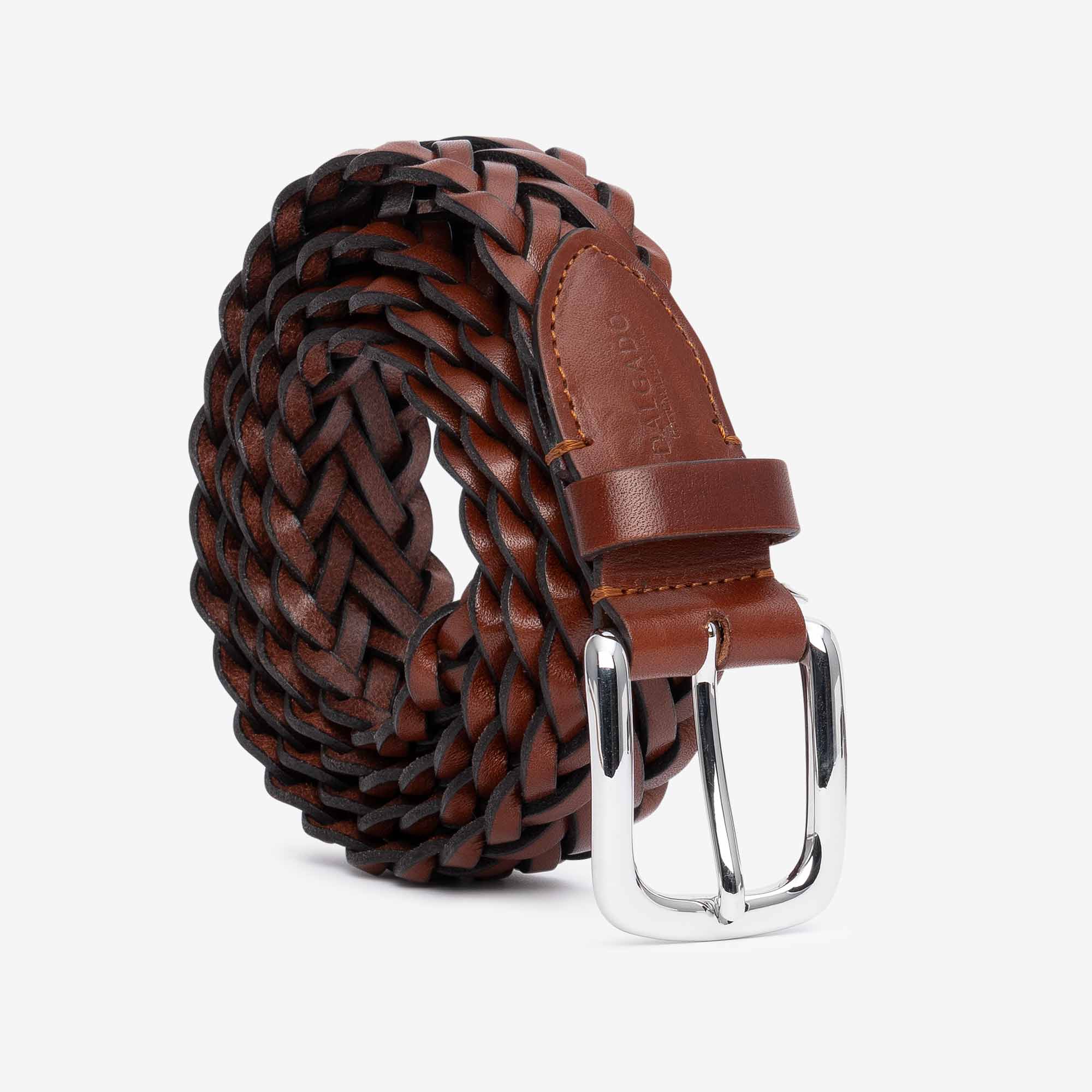 woven leather belt