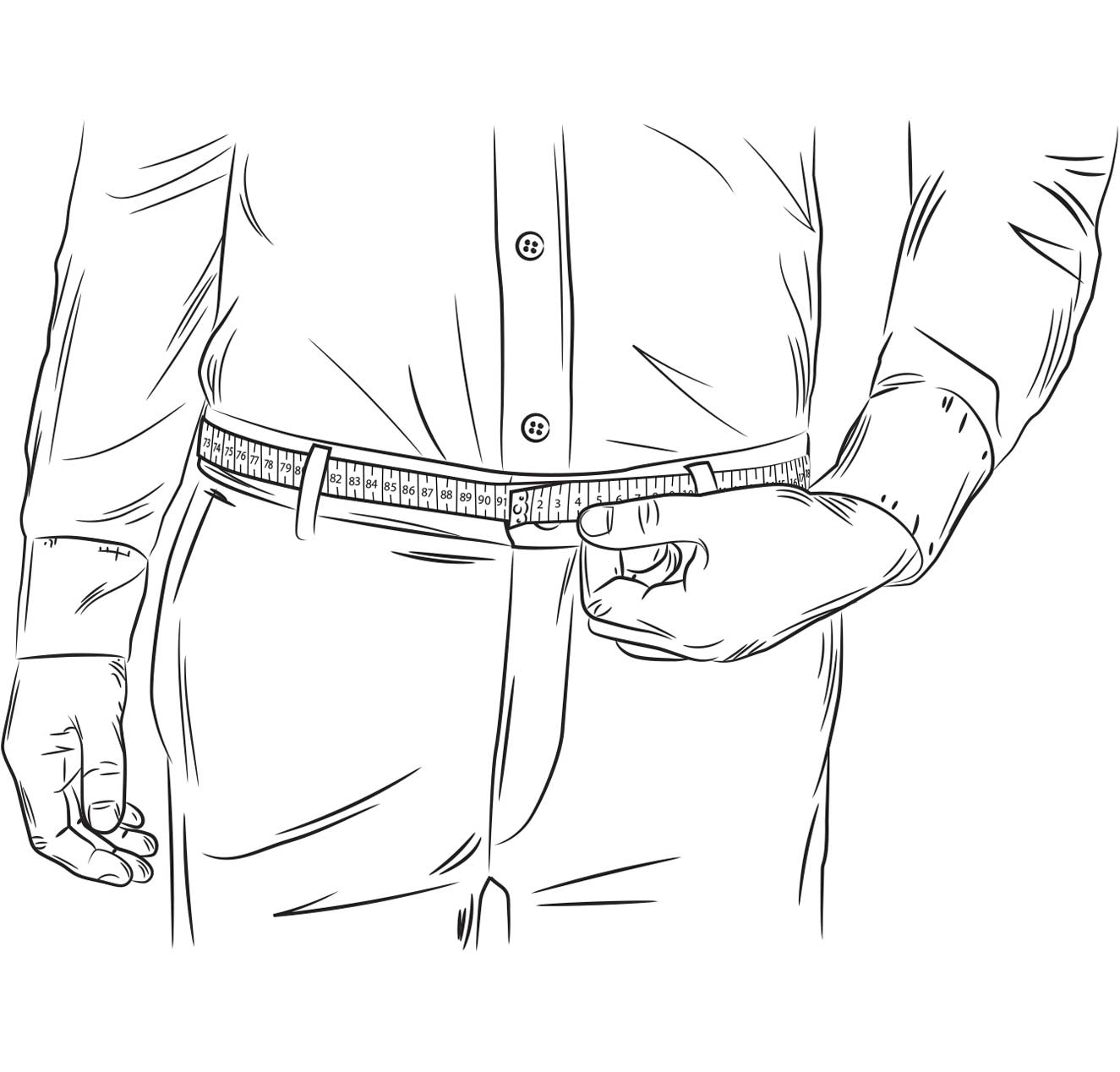 Men's Belt Size Conversion 