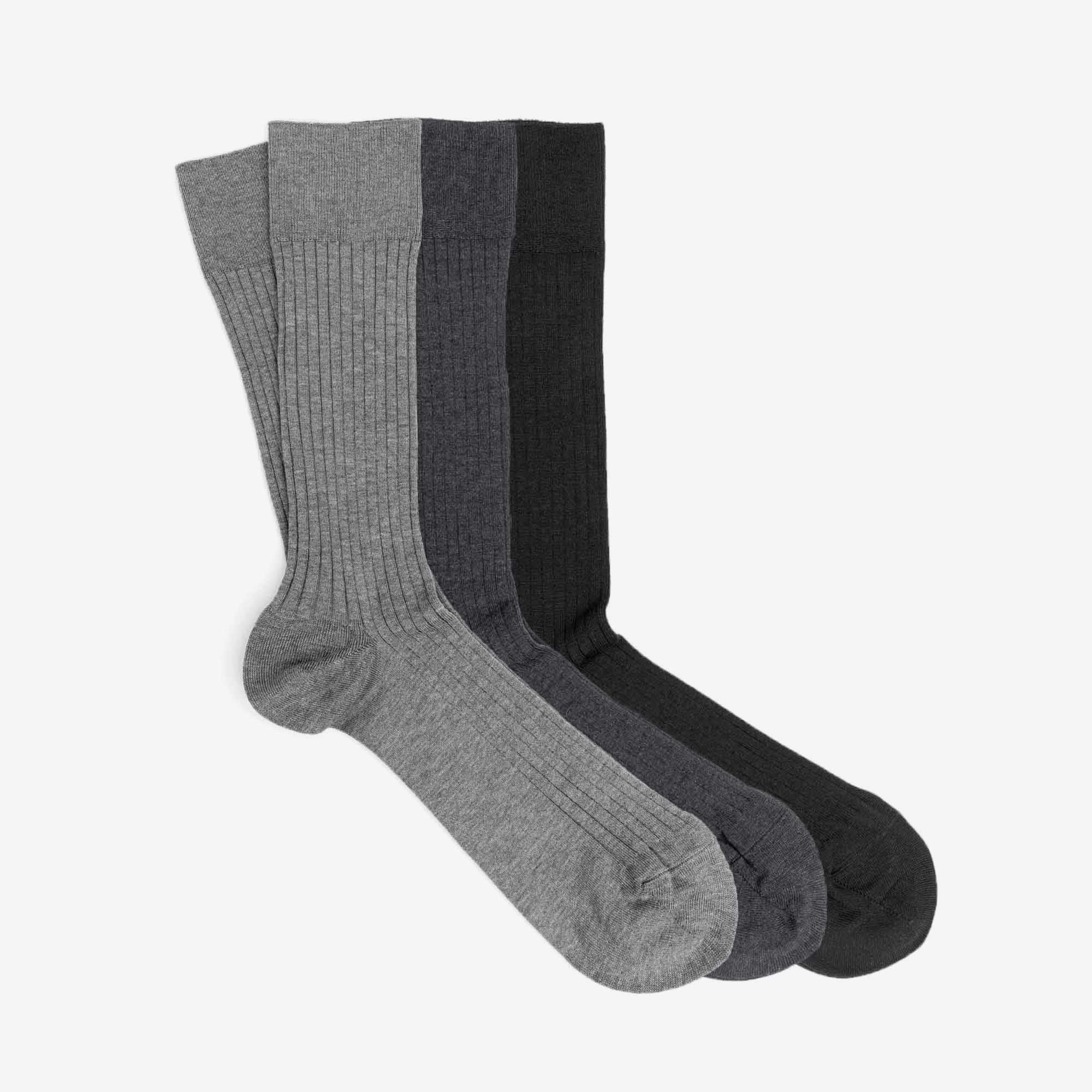 Men's Scottish Lisle Cotton Socks - Minimal Mix | Dalgado